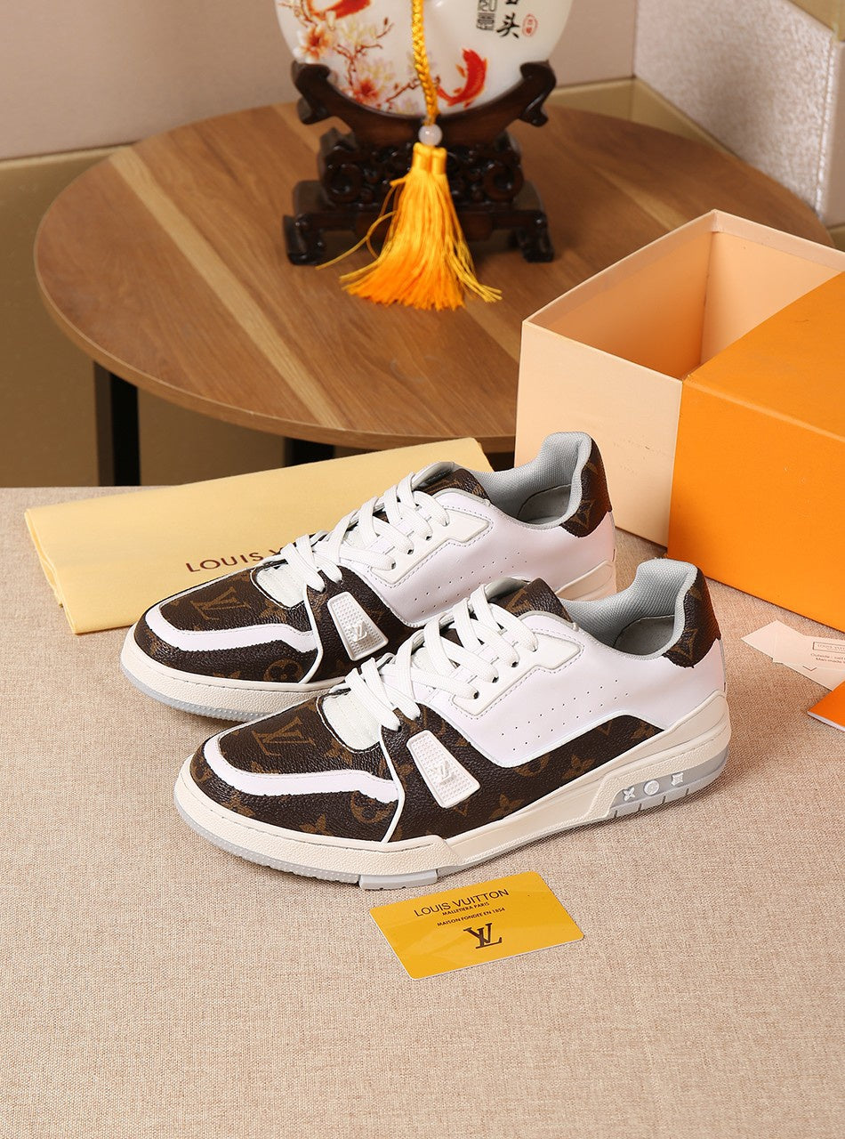 Anum Bags LUV Brown White Sneaker