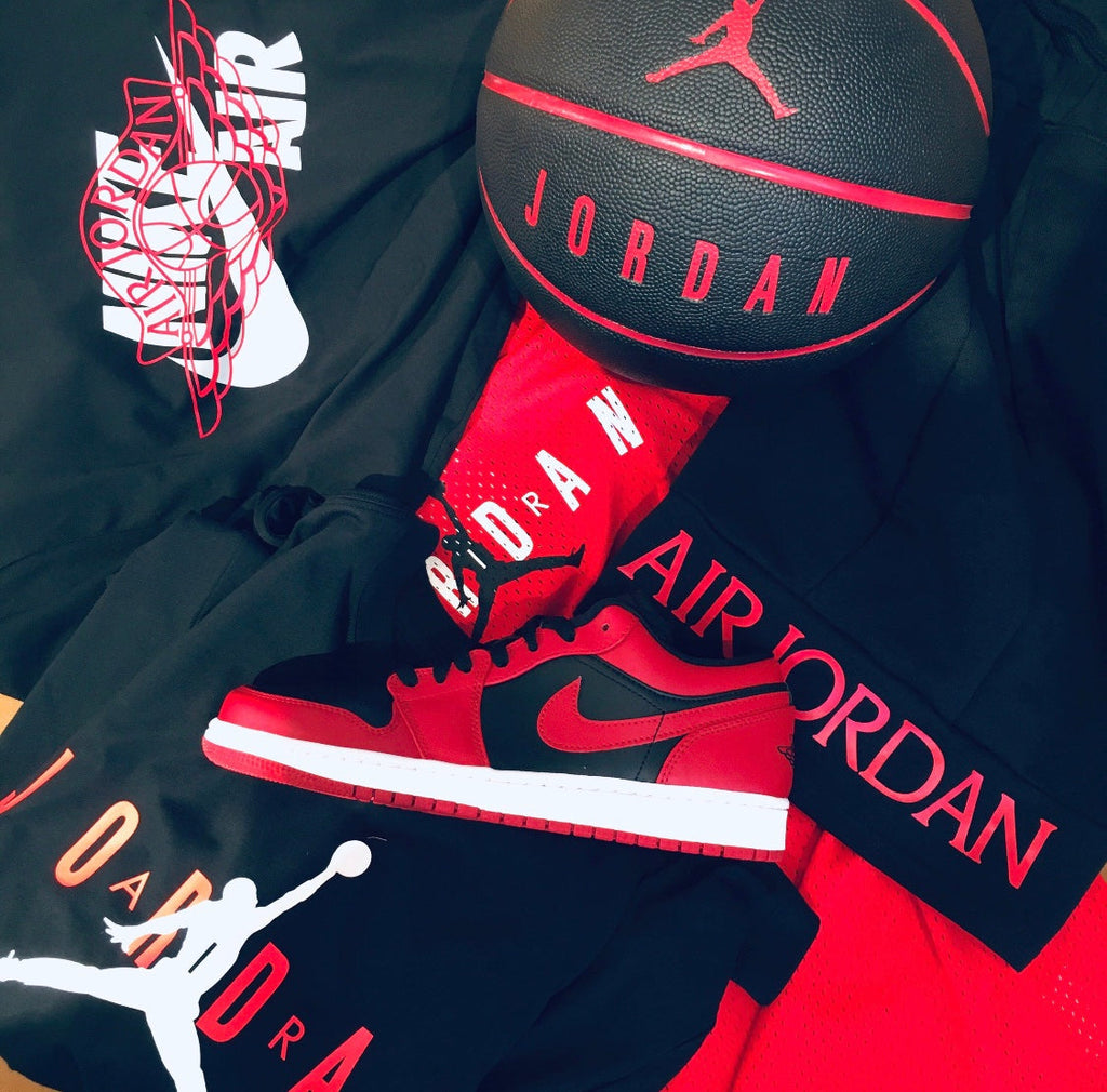 Ezyycart Bags AJ1 Reverse black and red forbidden to wear