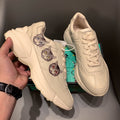 Ezyycart Bags MO-GCI RHYTON VINTAGE TRAINER CAT WHITE SNEAKER 142