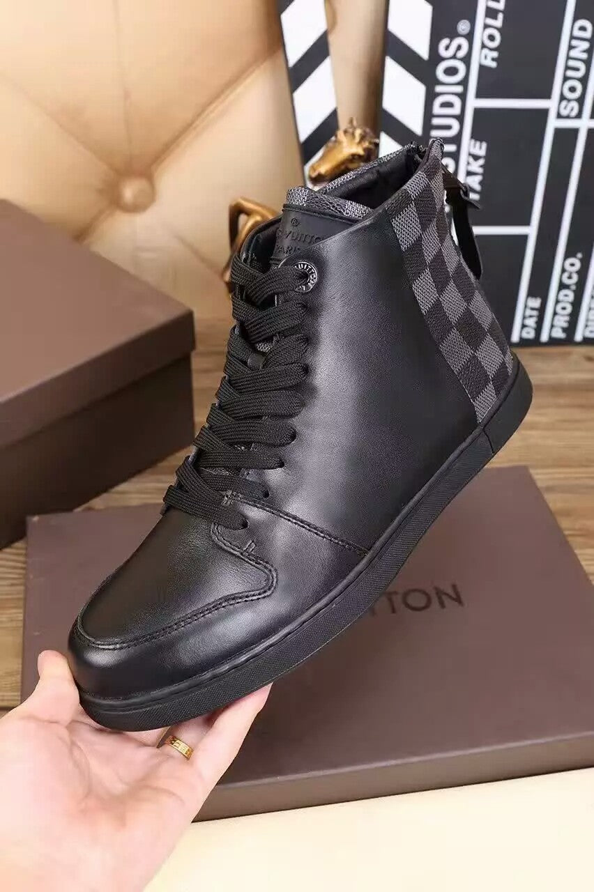 Anum Bags LUV HIgh Top Black Sneaker