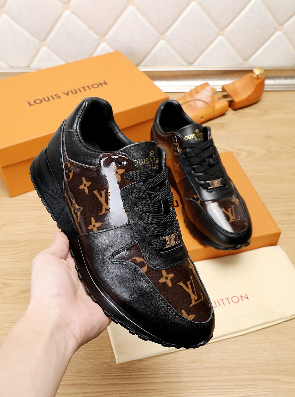 Anum Bags LUV Casual Black Brown Sneaker