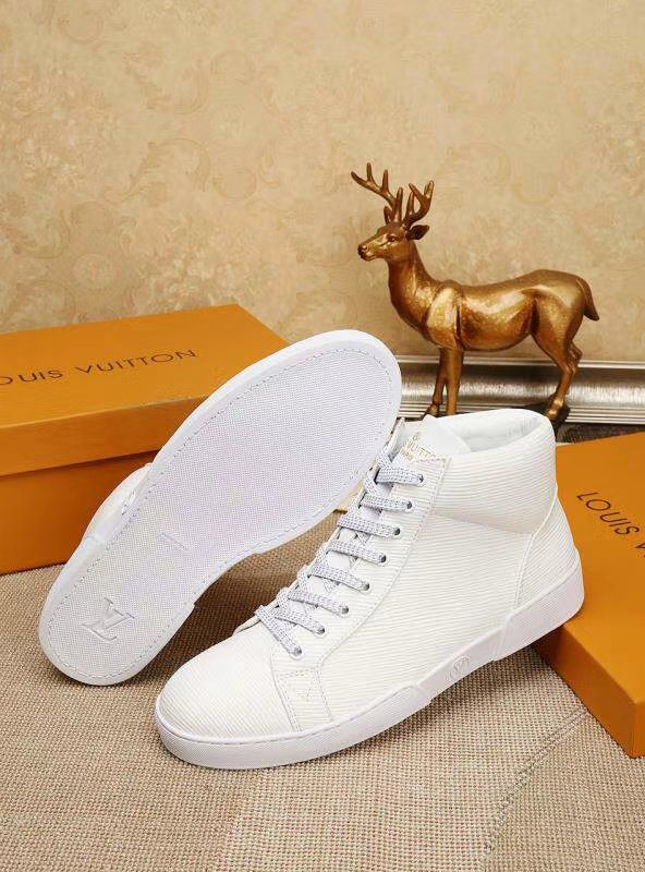 Anum Bags LUV HIgh Top LaMO Up White Sneaker