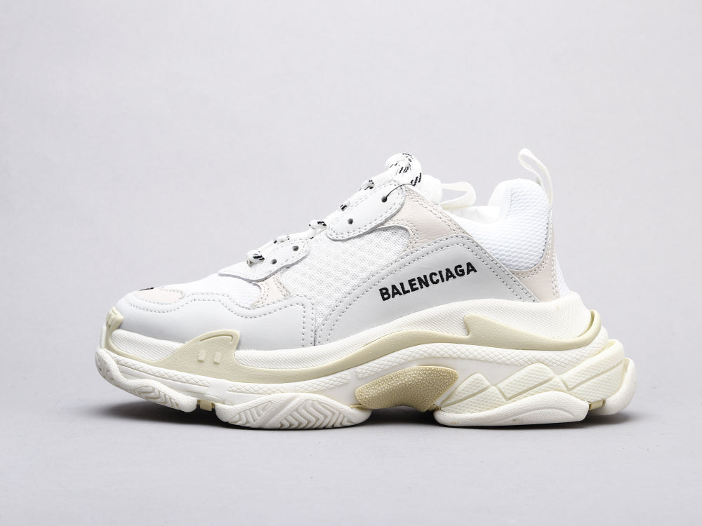 Ezyycart Bags Bla Triple S Pure White Sneaker