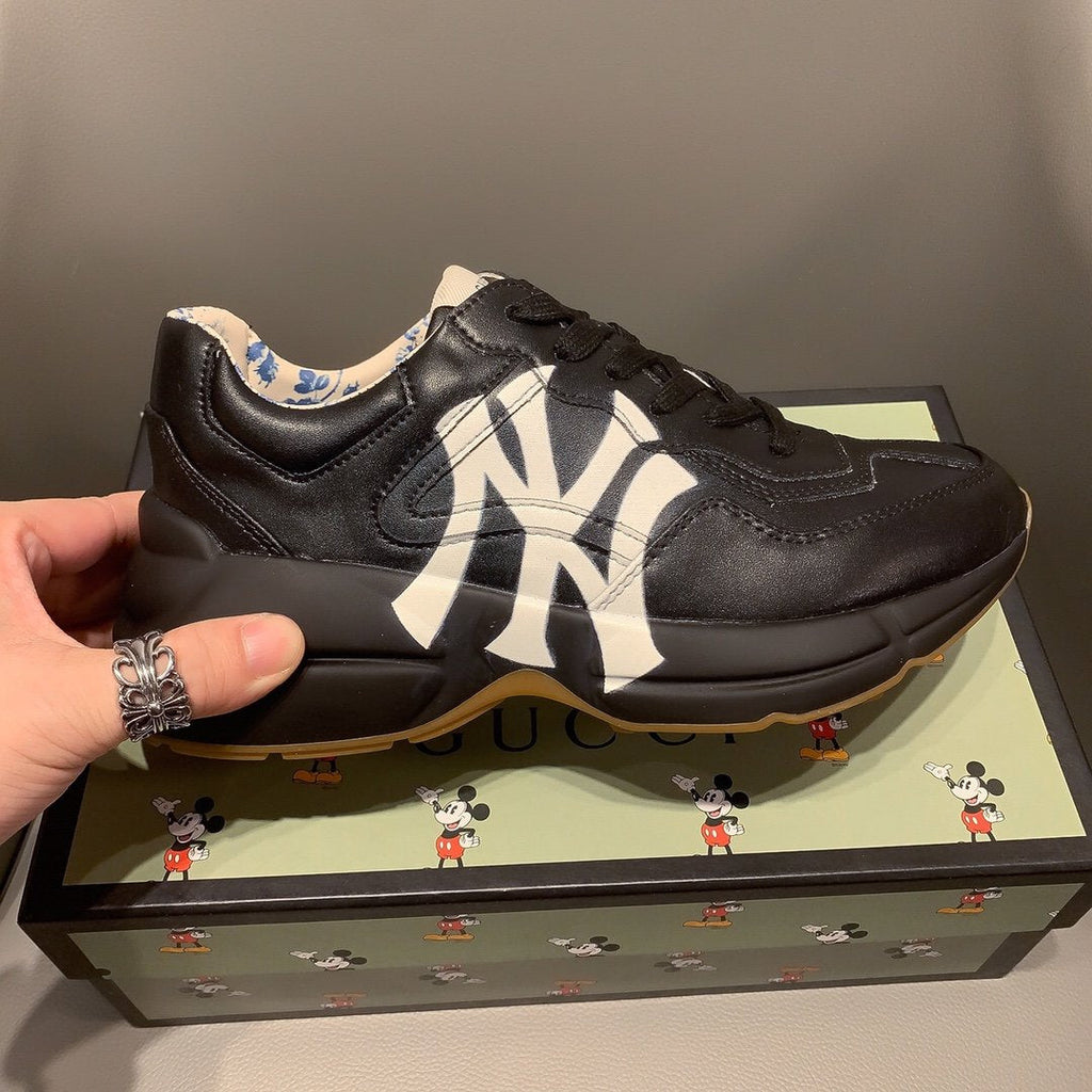 Ezyycart Bags MO-GCI RHYTON VINTAGE TRAINER NY BLACK SNEAKER 139