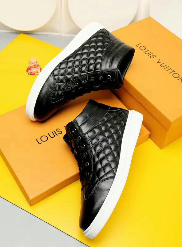 Anum Bags LUV HIgh Top Metal Black Sneaker