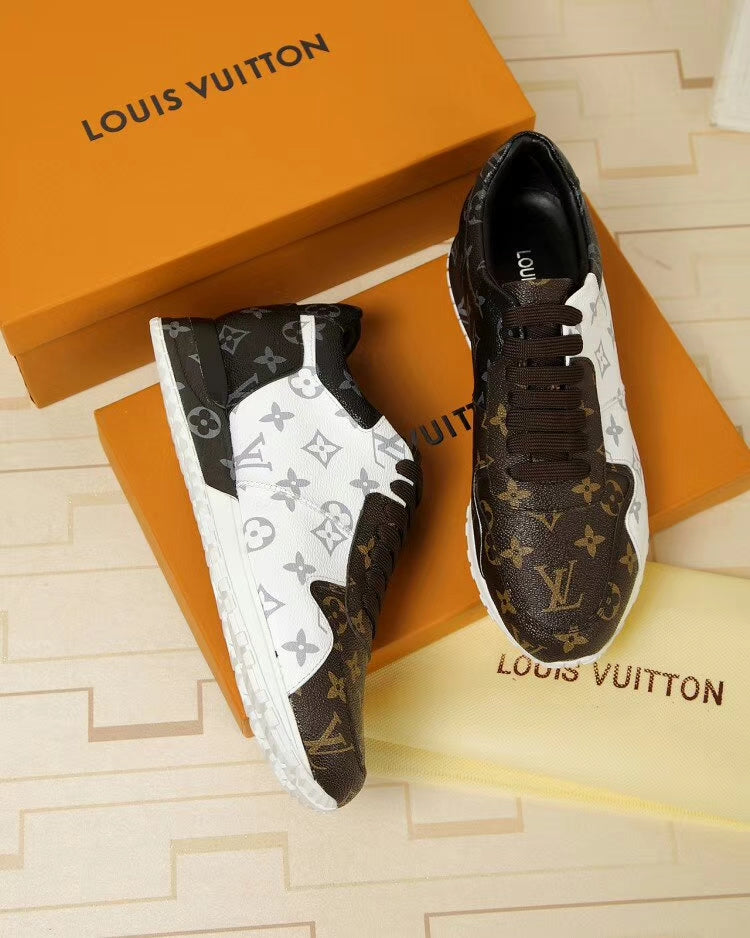 Anum Bags LUV Run Away Brown White Sneaker