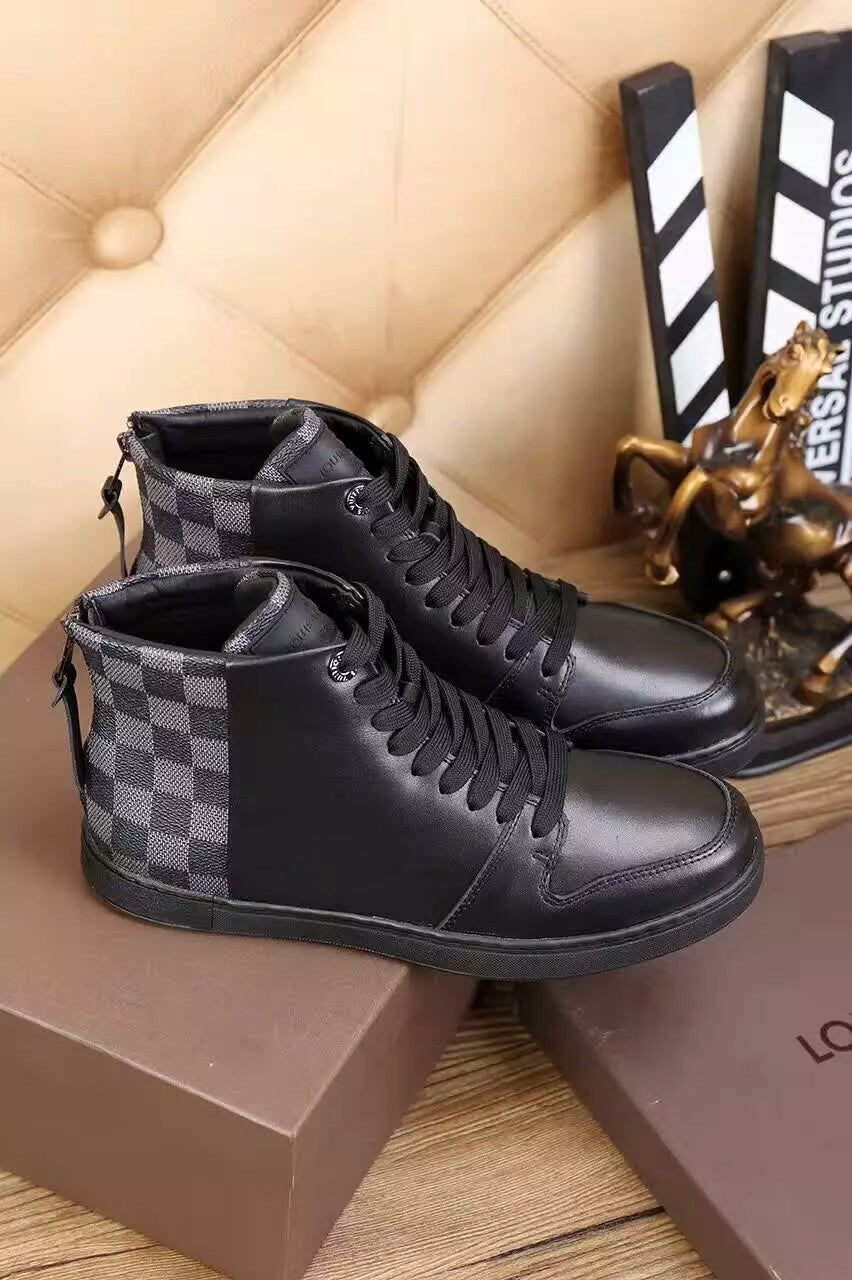 Anum Bags LUV HIgh Top Black Sneaker