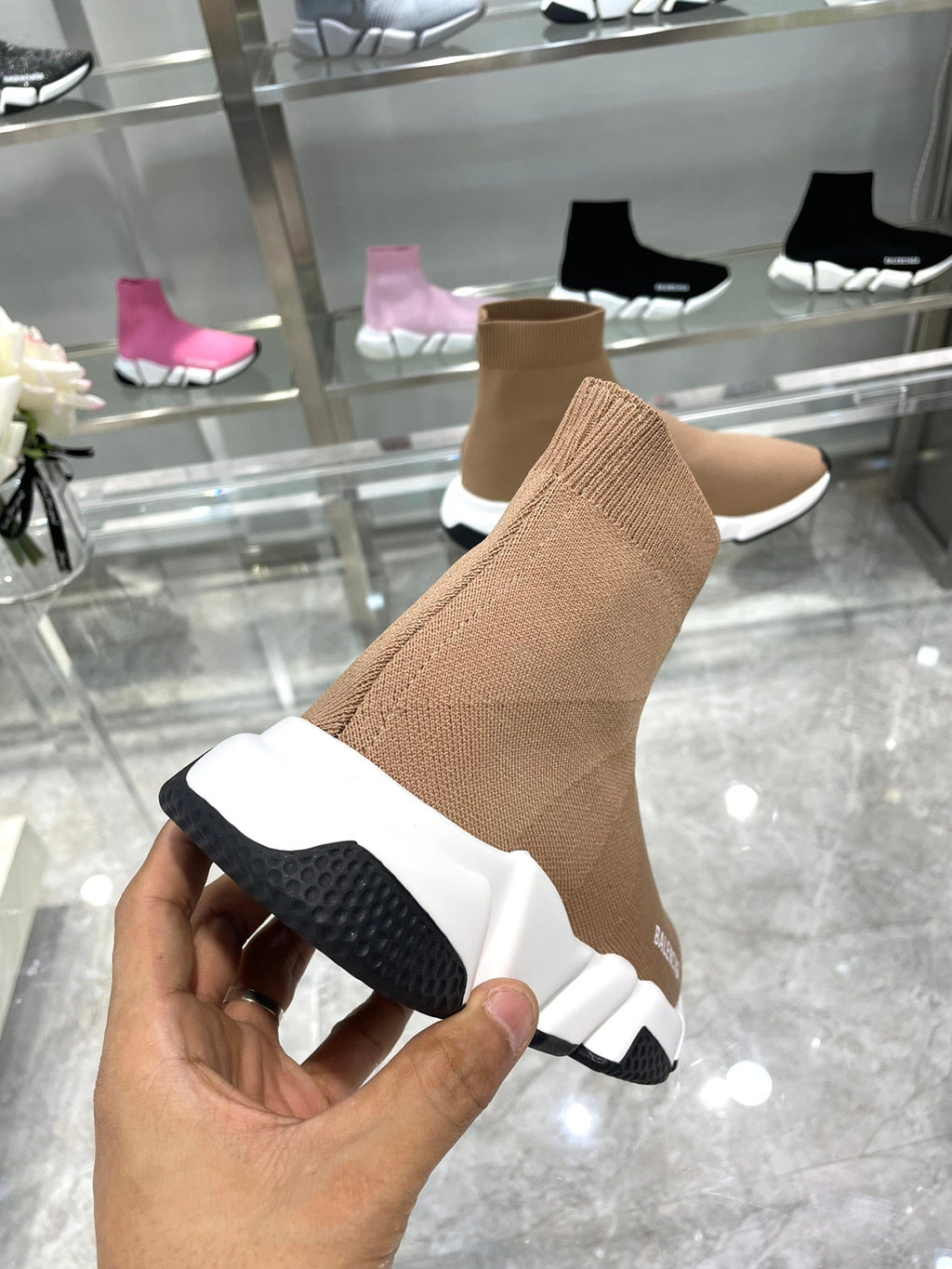 Ezyycart Bags Bla Speed Stretch Knit High Top