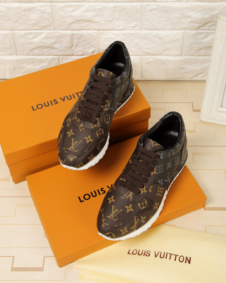 Anum Bags LUV Monogram Denim Brown Sneaker