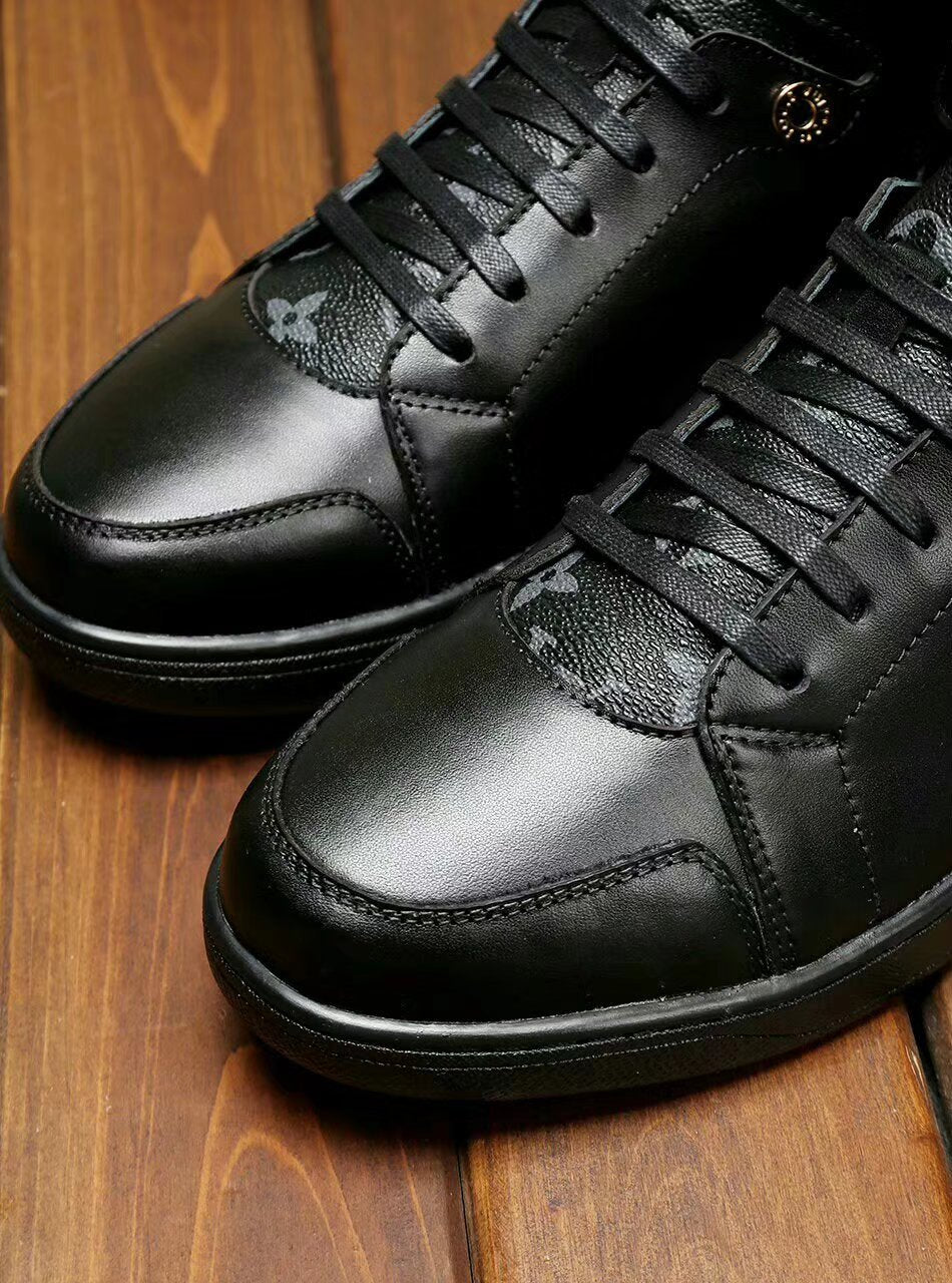Anum Bags LUV HIgh Top Black Sneaker