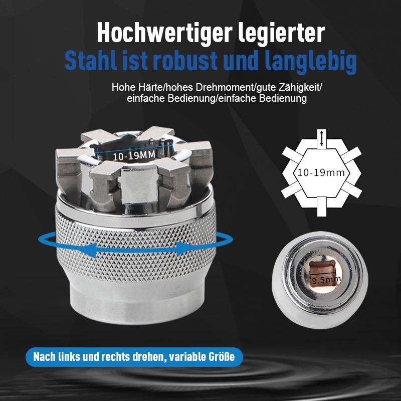 Elektrischer Adapter für Bohrmaschinen – Vielseitiger Universal-Steckschlüssel