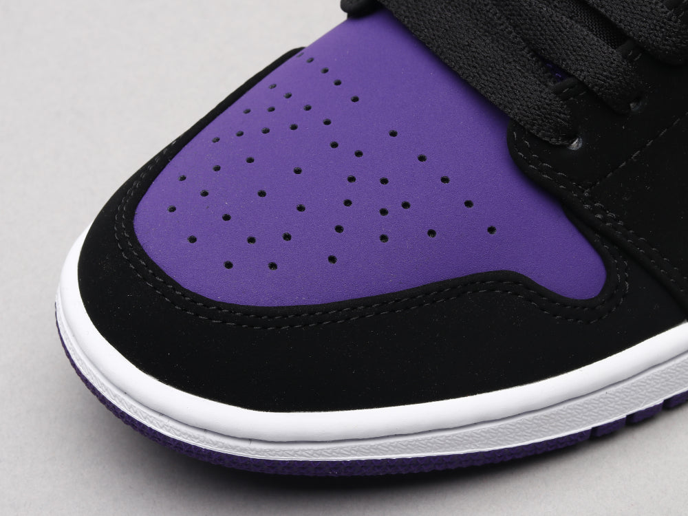 Ezyycart Bags AJ1 black and purple toes