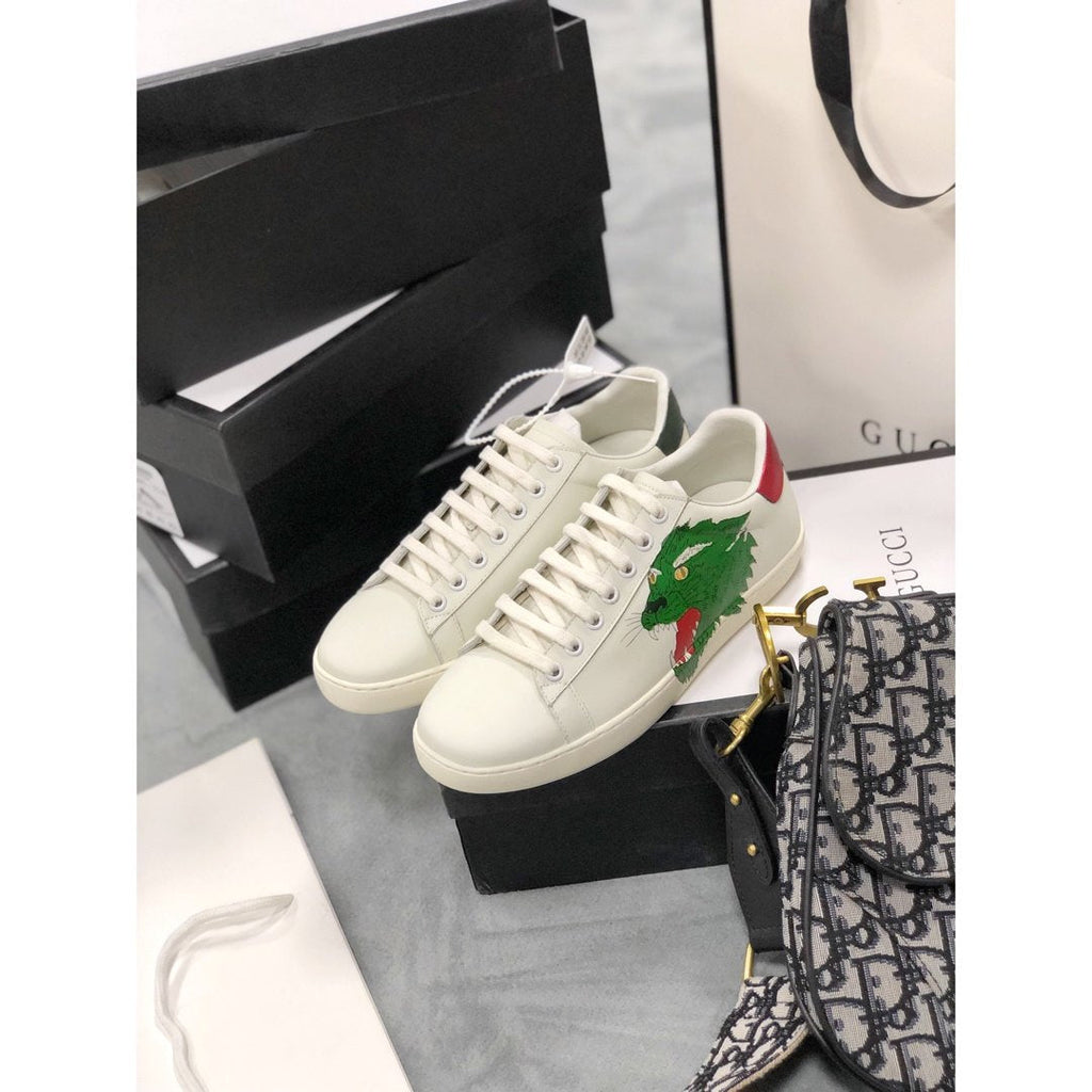 Ezyycart Bags MO-GCI Ace Mystic dragon White Sneaker 101