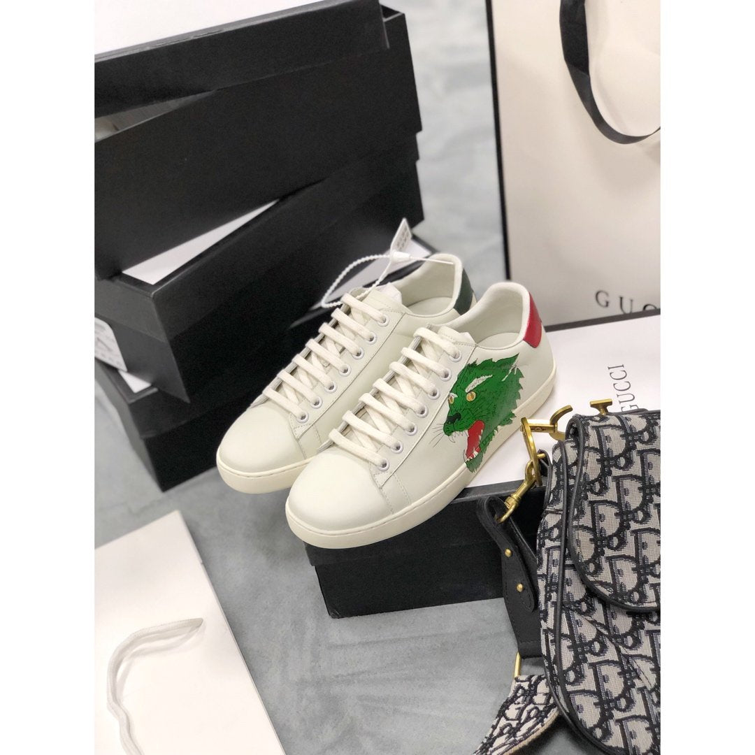 Ezyycart Bags MO-GCI Ace Mystic dragon White Sneaker 101