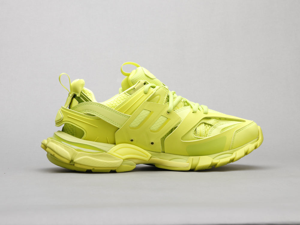 Ezyycart Bags Bla Track FluoresMOnt Yellow Sneaker