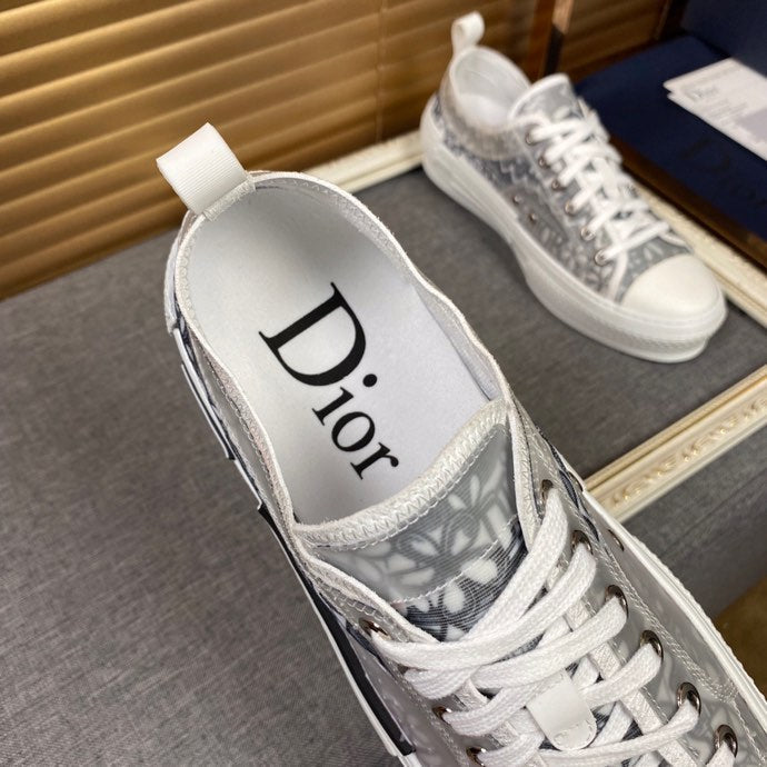 Anum Bags DIR B23 White and Black LOW-TOP SNEAKER