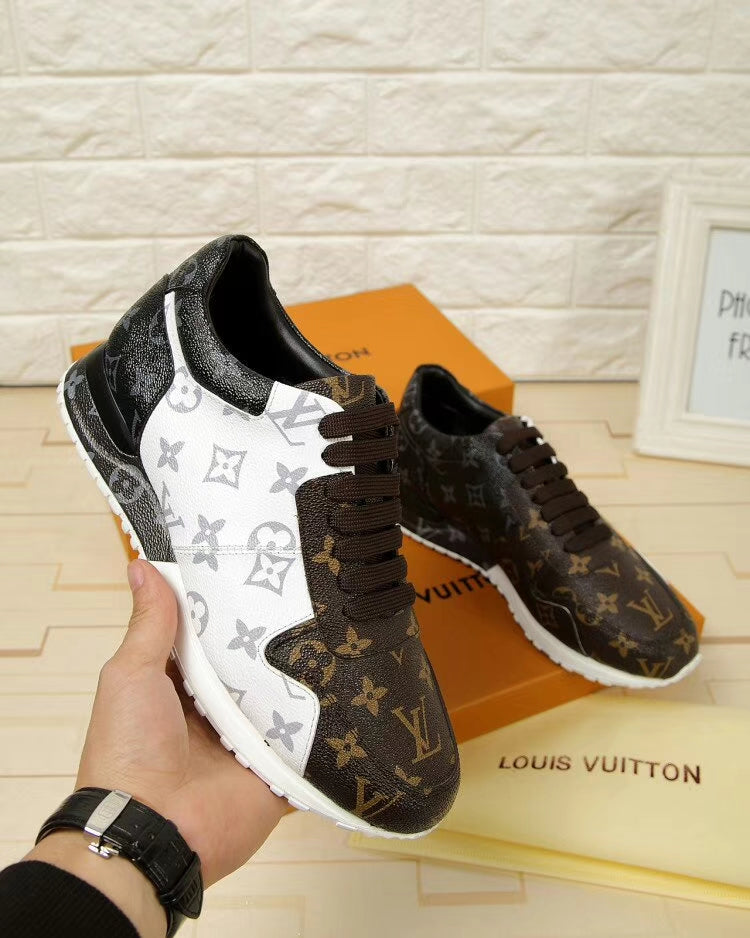 Anum Bags LUV Run Away Brown White Sneaker
