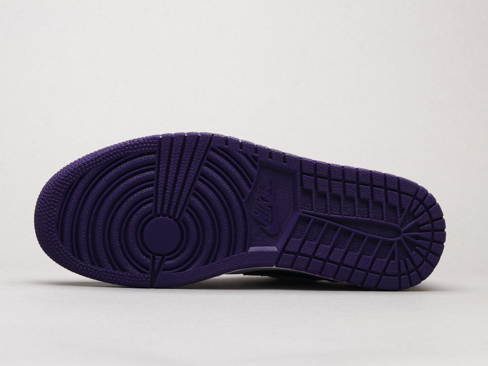 Ezyycart Bags AJ1 black and purple toes