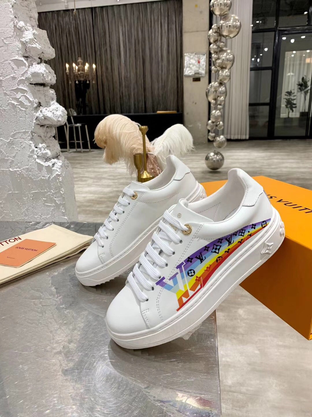 Anum Bags LUV Casual Low White Sneaker