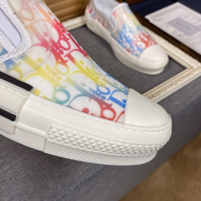 Anum Bags DIR B23 Slip MultiColor And White LOW-TOP SNEAKER