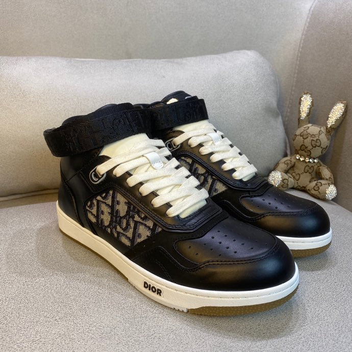 Anum Bags DIR B27 BLACK HIGH-TOP SNEAKER