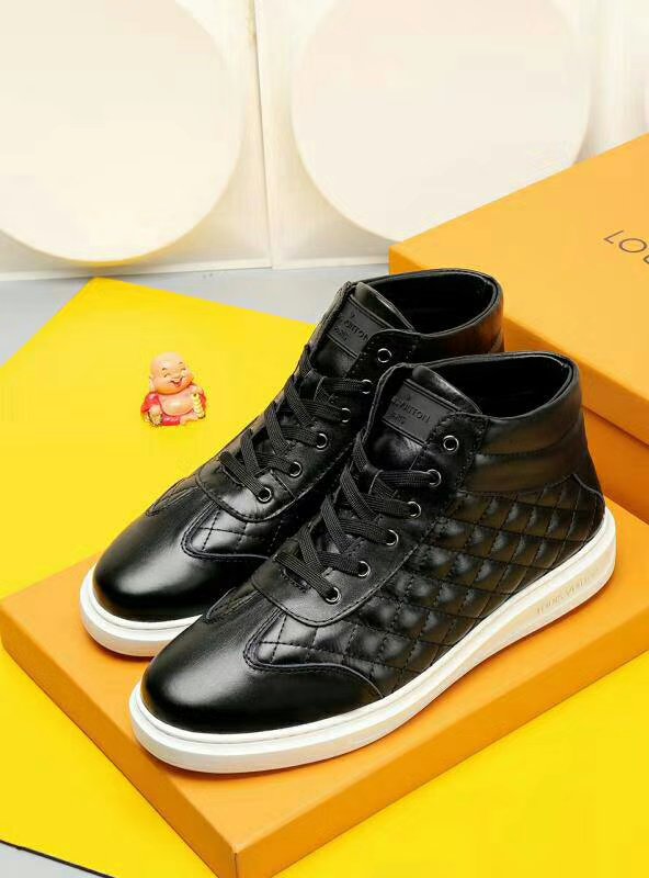Anum Bags LUV HIgh Top Metal Black Sneaker