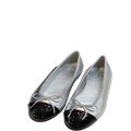 Anum Bags CHL SILVER BALLET FLATS