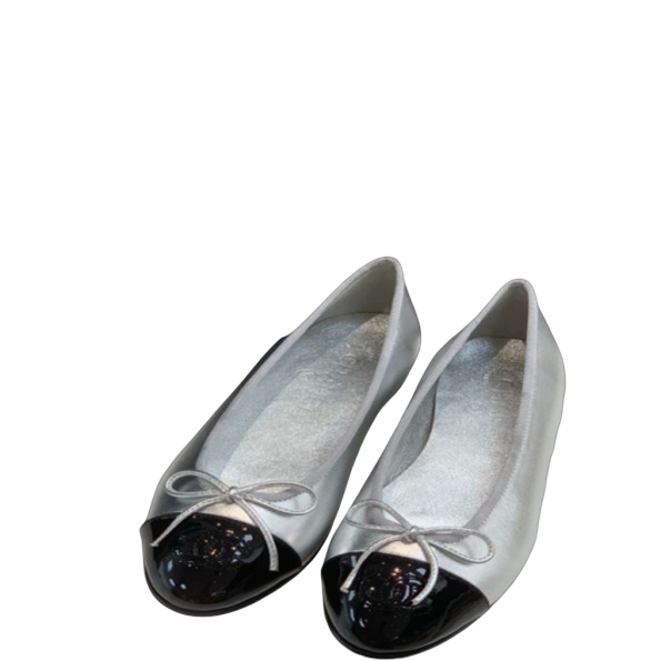 Anum Bags CHL SILVER BALLET FLATS