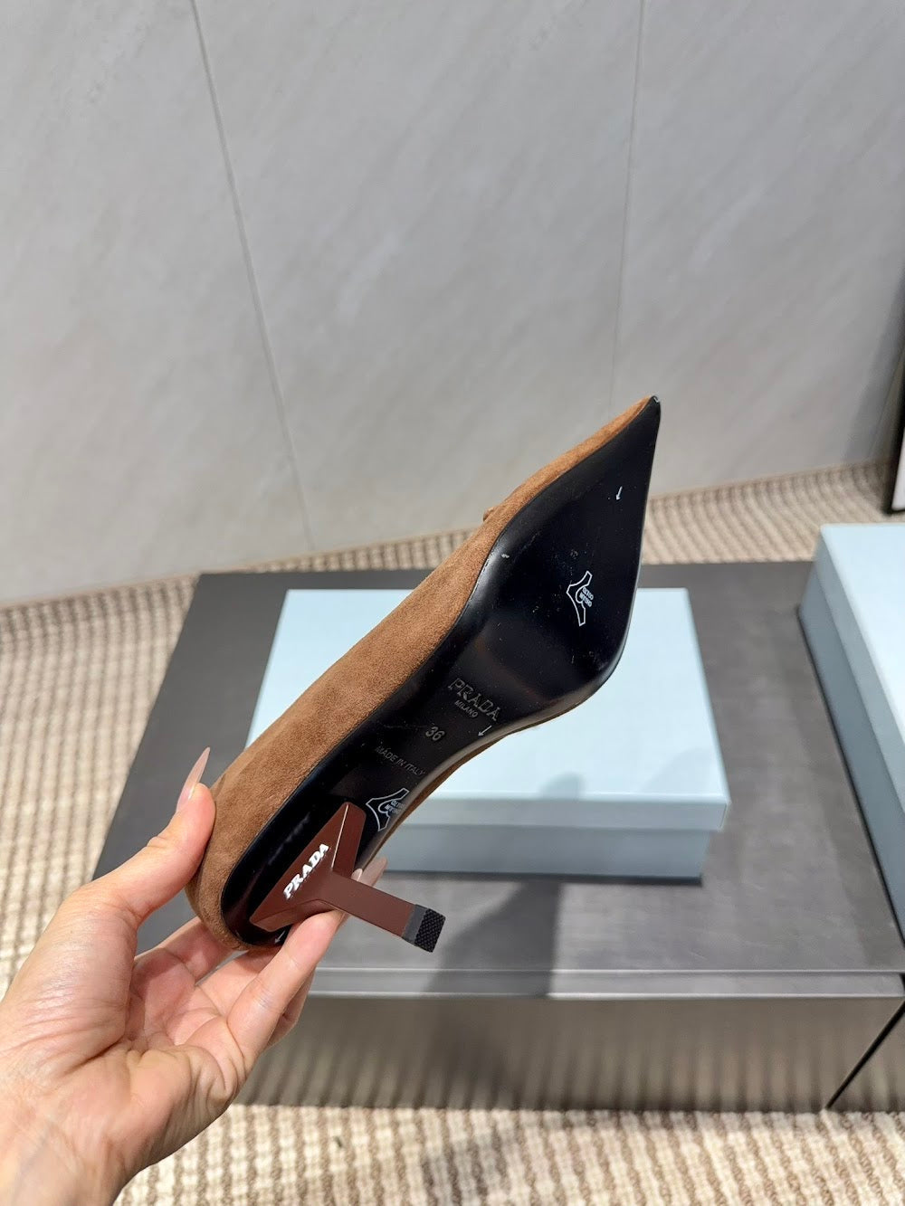 Ezyycart Bags Prada Luxury Heels --53099