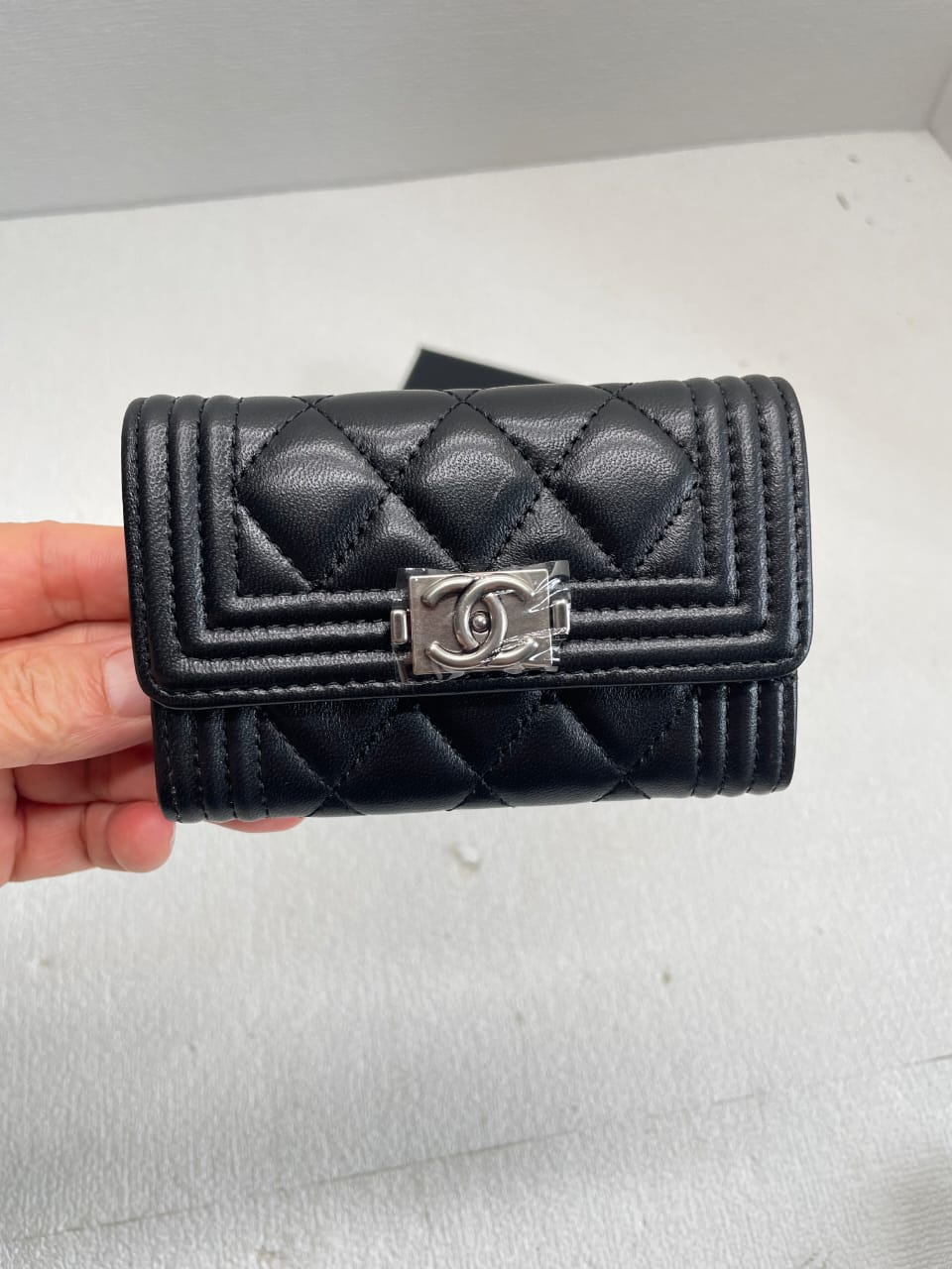 Anum Bags CHL BOY CLASSIC WALLET BLACK SILVER 84432