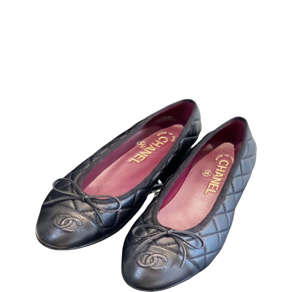 Anum Bags CHL BLACK BALLET FLATS