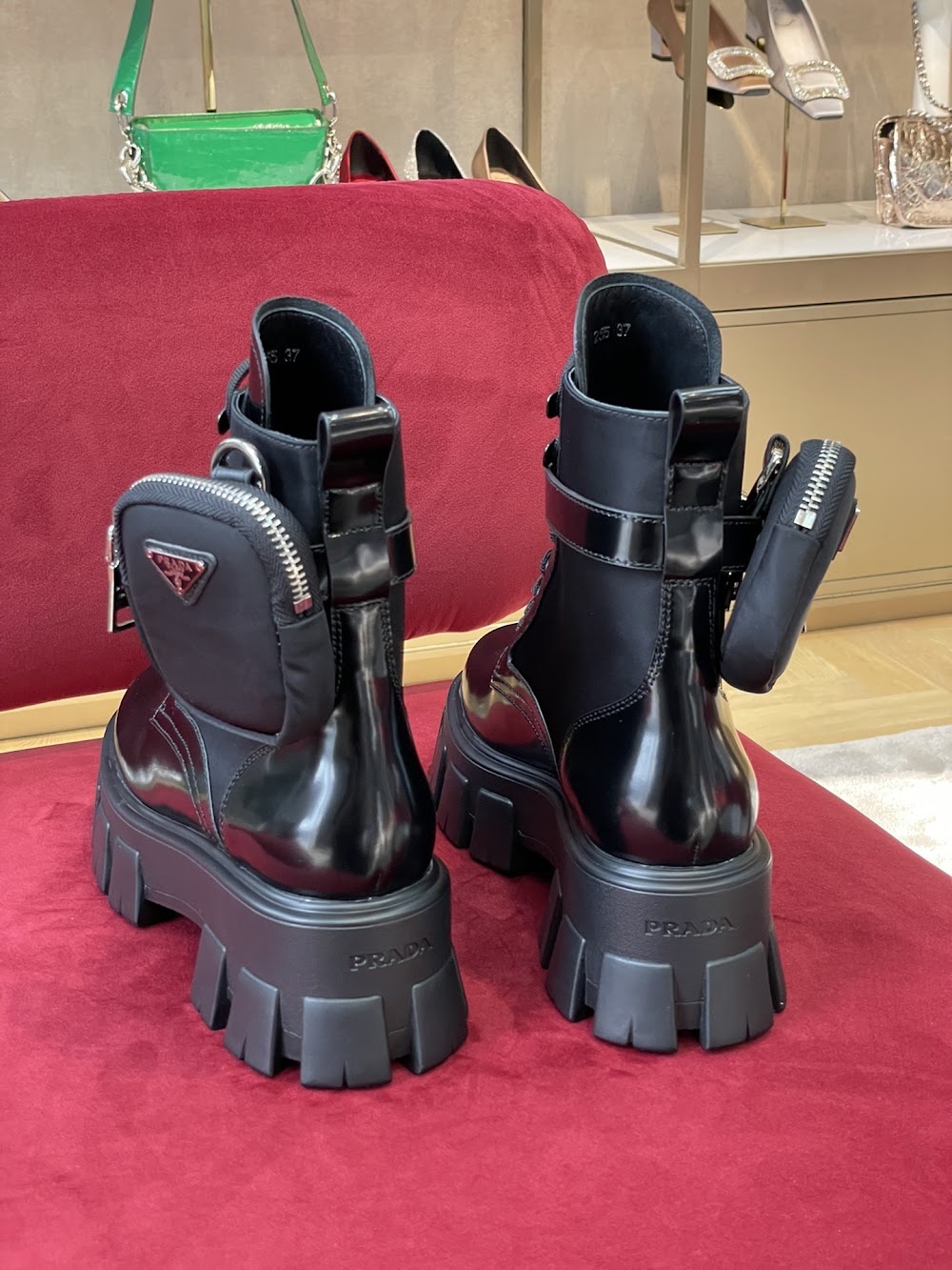 Ezyycart Bags Prada Luxury Heels --53047