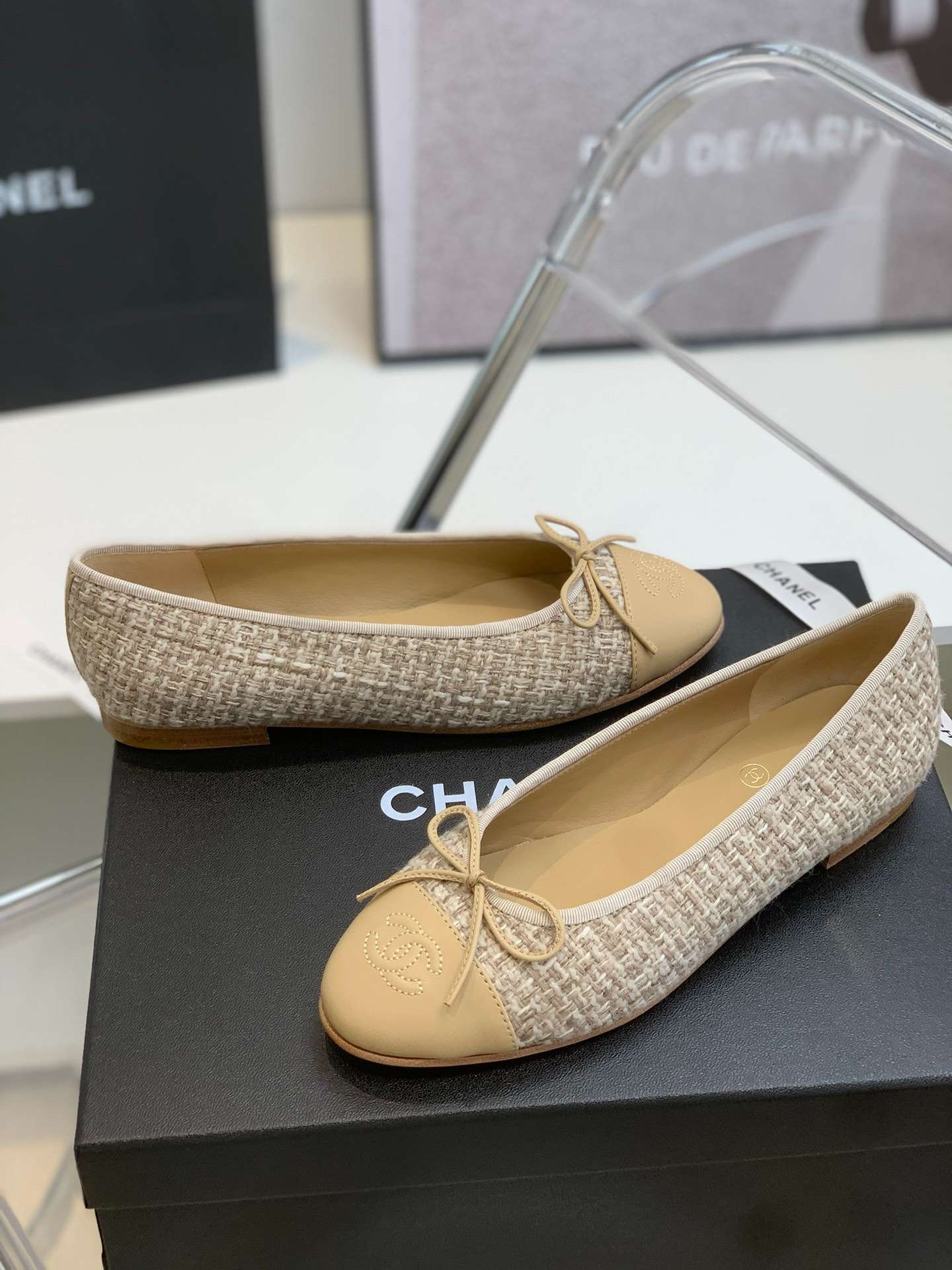 Anum Bags CHL FLATS BEIGE BALLET