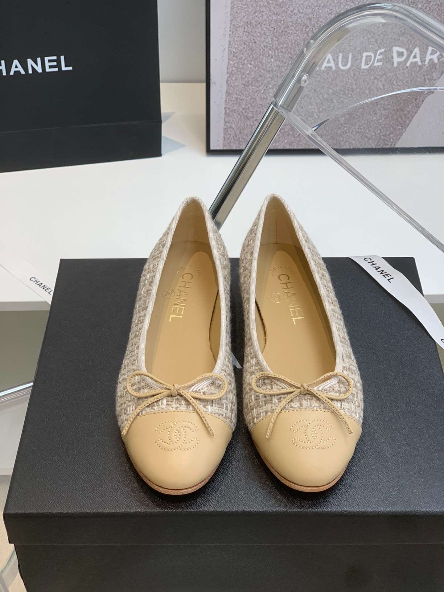Anum Bags CHL FLATS BEIGE BALLET