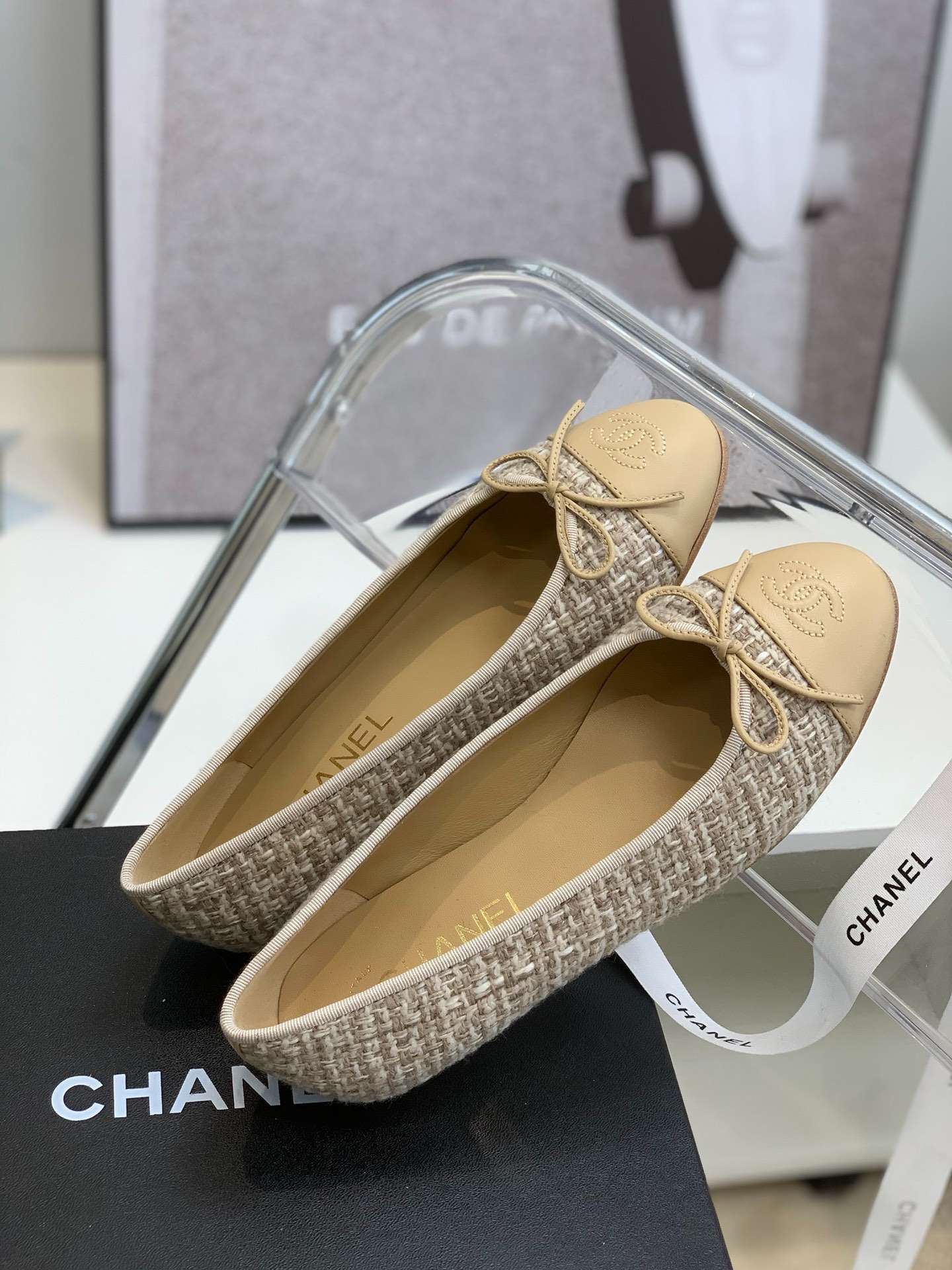 Anum Bags CHL FLATS BEIGE BALLET