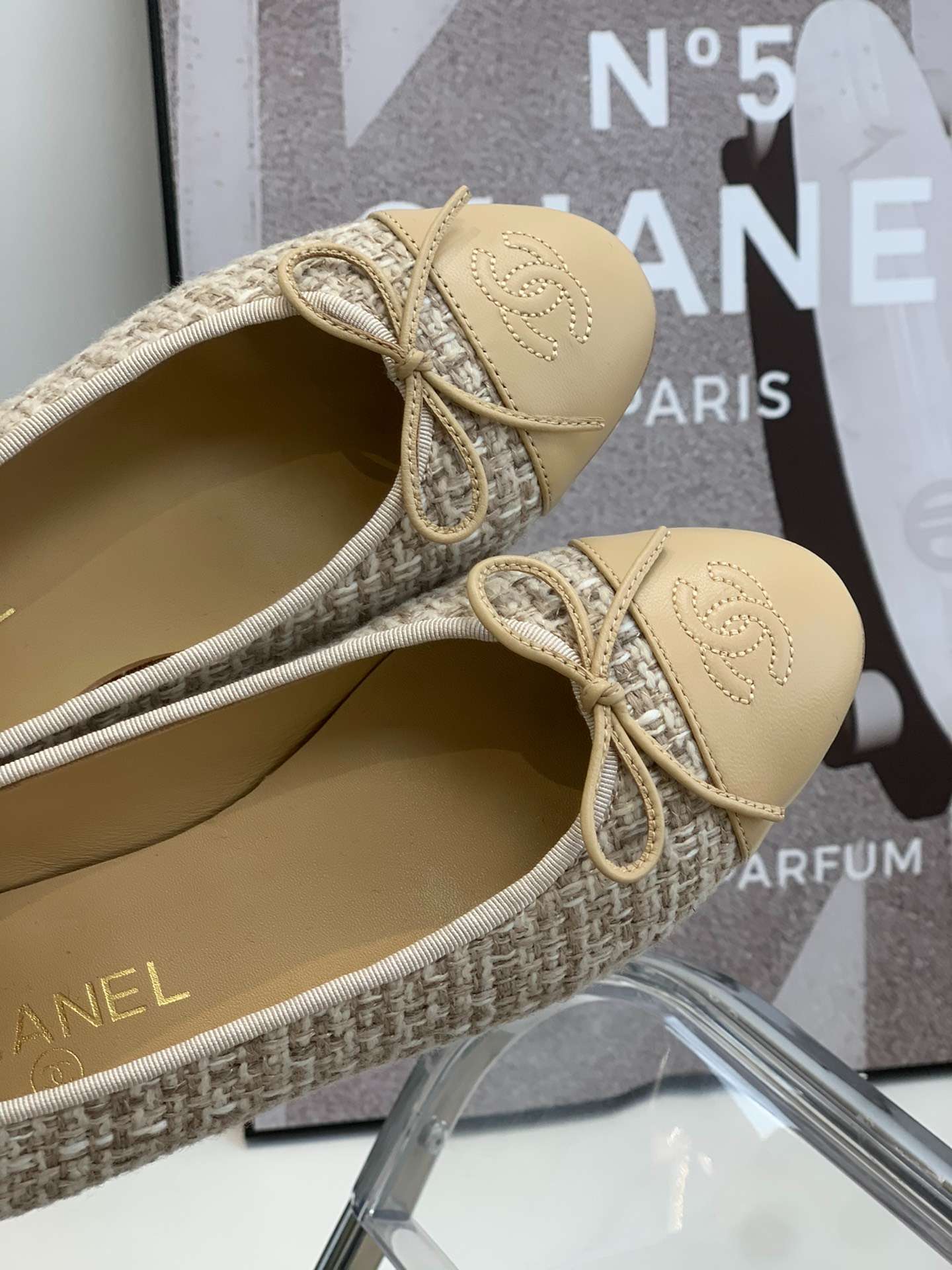 Anum Bags CHL FLATS BEIGE BALLET