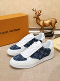 Anum Bags LUV Monogram Denim Blue Sneaker
