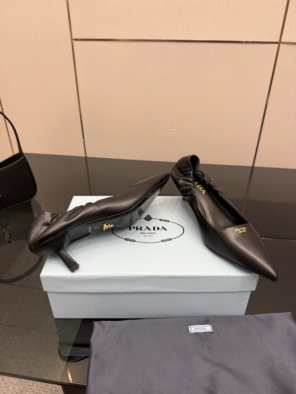 Ezyycart Bags Prada Luxury Heels --52709