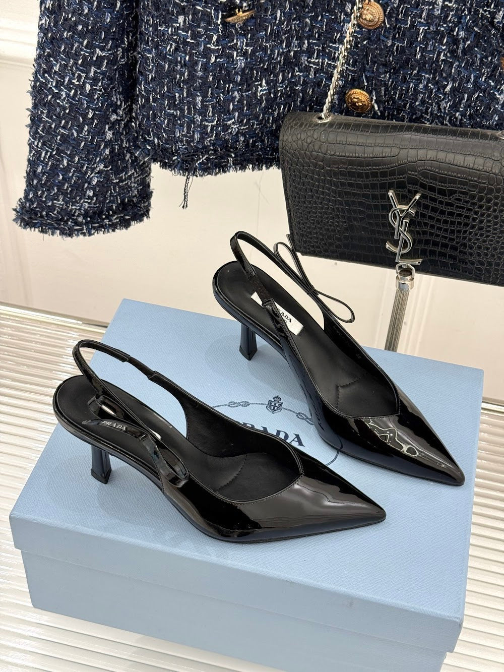 Ezyycart Bags Prada Luxury Heels --53537