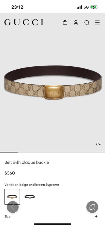 Ezyycart Bags Guccin Luxury Belt --108545
