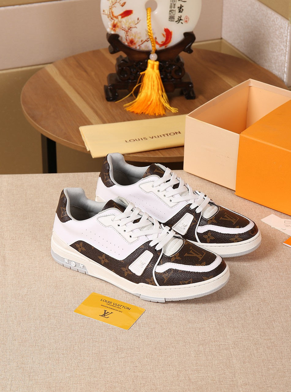 Anum Bags LUV Brown White Sneaker