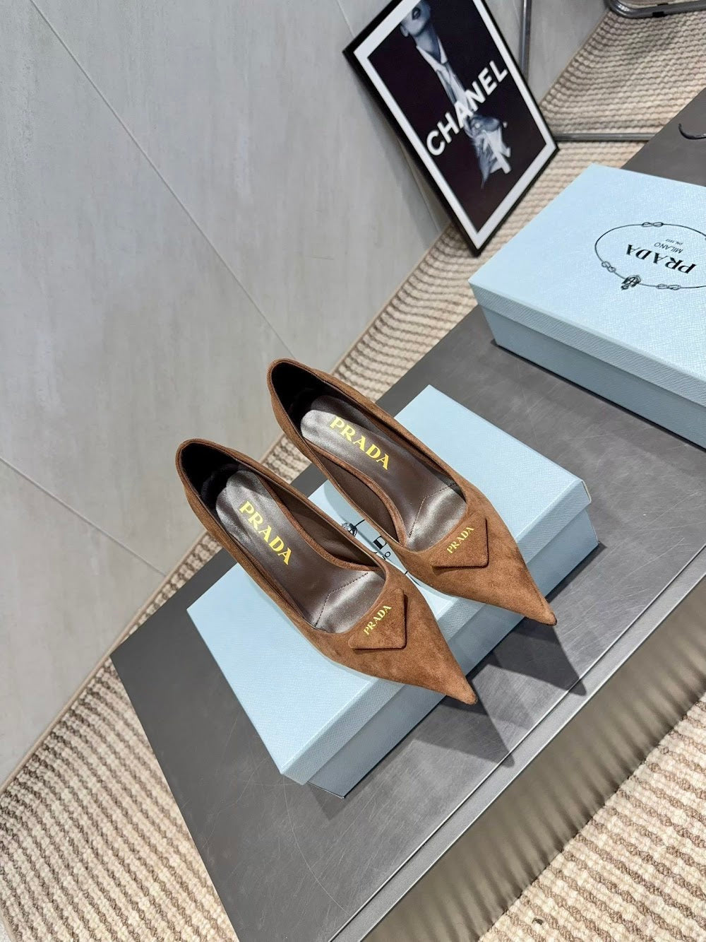 Ezyycart Bags Prada Luxury Heels --53097