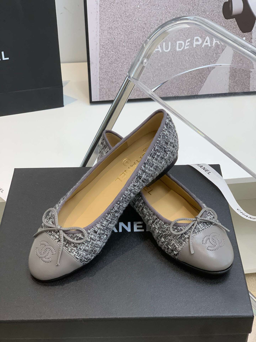 Anum Bags CHL FLATS GREY BALLET