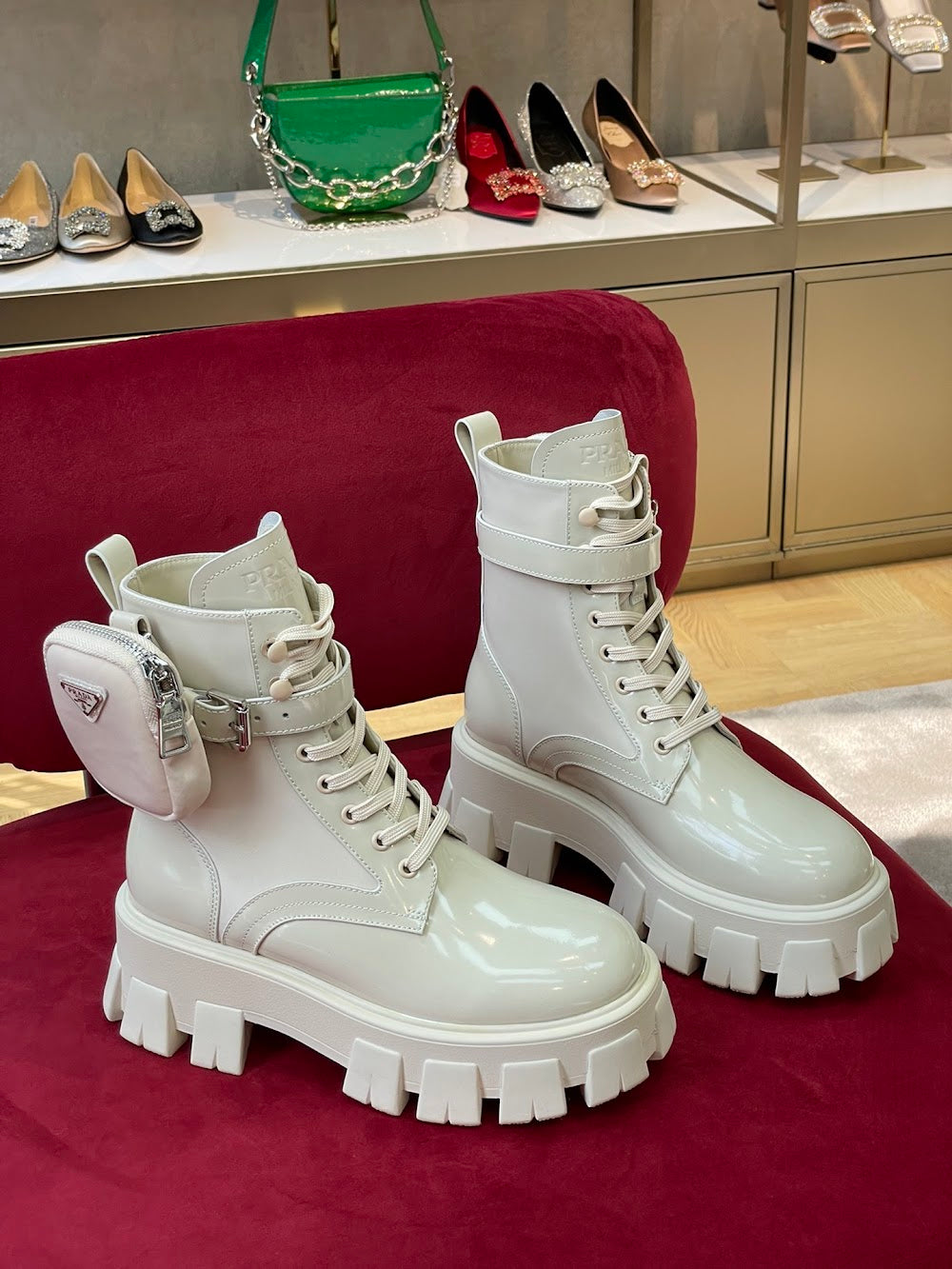 Ezyycart Bags Prada Luxury Heels --53162