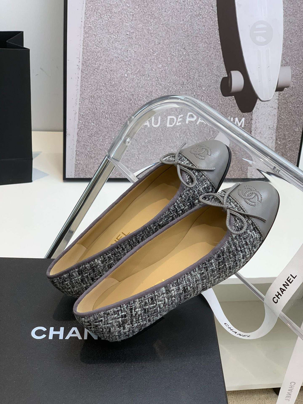 Anum Bags CHL FLATS GREY BALLET