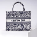 Ezyycart Bags DIR1286 Book Tote tiger small MINI navy blue