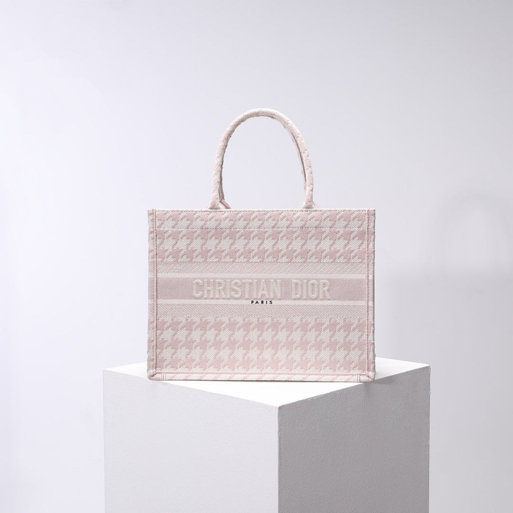 Ezyycart Bags DIR1286 Book Tote pink small size 36.5CM 41.5CM