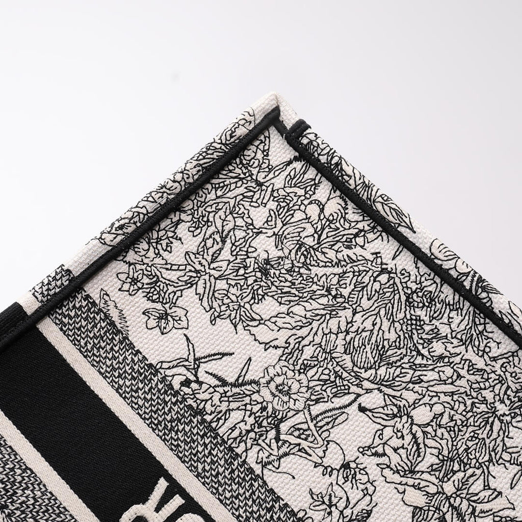 Ezyycart Bags DIR1286 Book Tote tote bag grey Embroidery LOGO