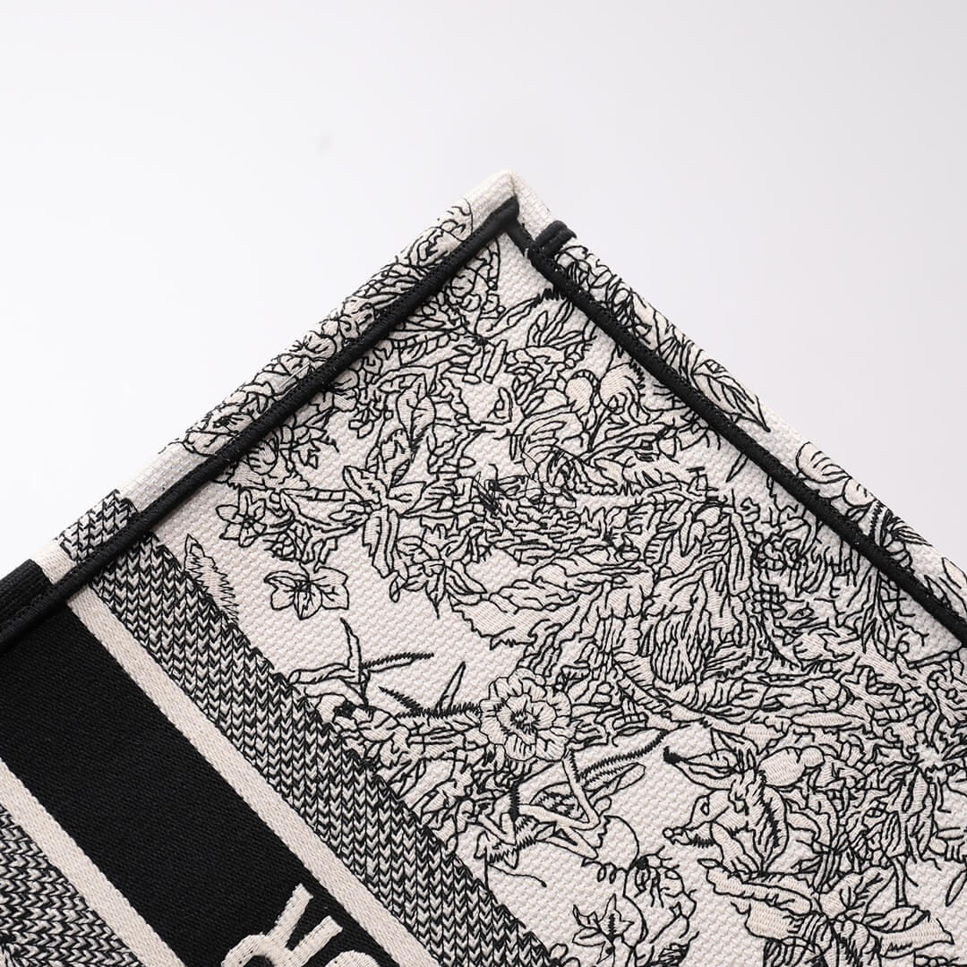 Ezyycart Bags DIR1286 Book Tote tote bag grey Embroidery LOGO