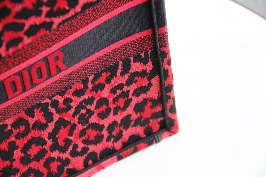 Ezyycart Bags DIR1286 Book Tote BIG size 41.5cm 36.5cm Embroidery LOGO red Handbag maroon-3
